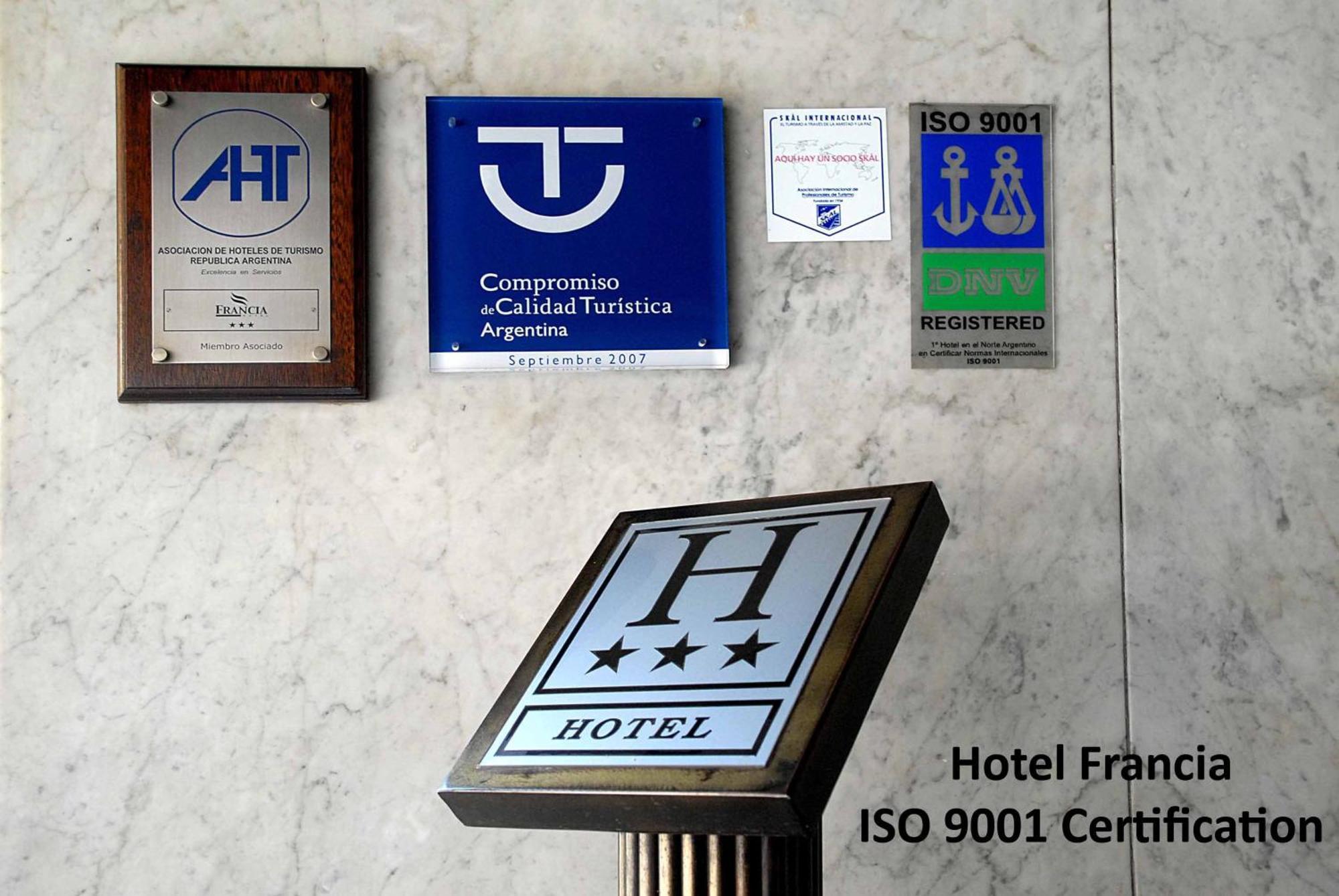 Hotel Francia San Miguel de Tucumán Екстериор снимка